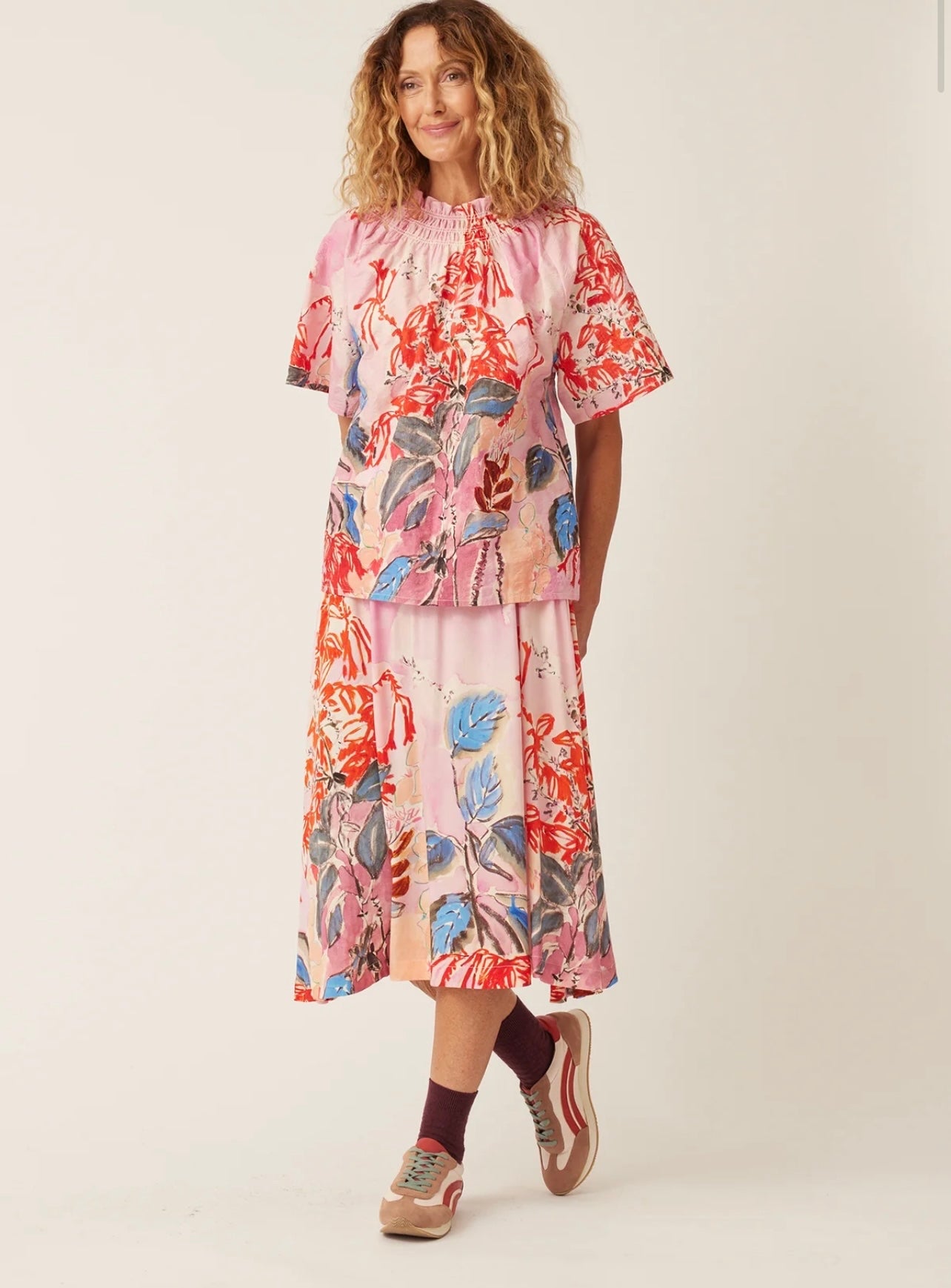 Nancybird Meadows Frill Top