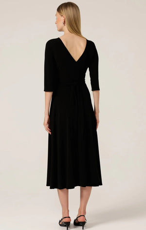 Sacha Drake 3/4 Slv Wrap Dress