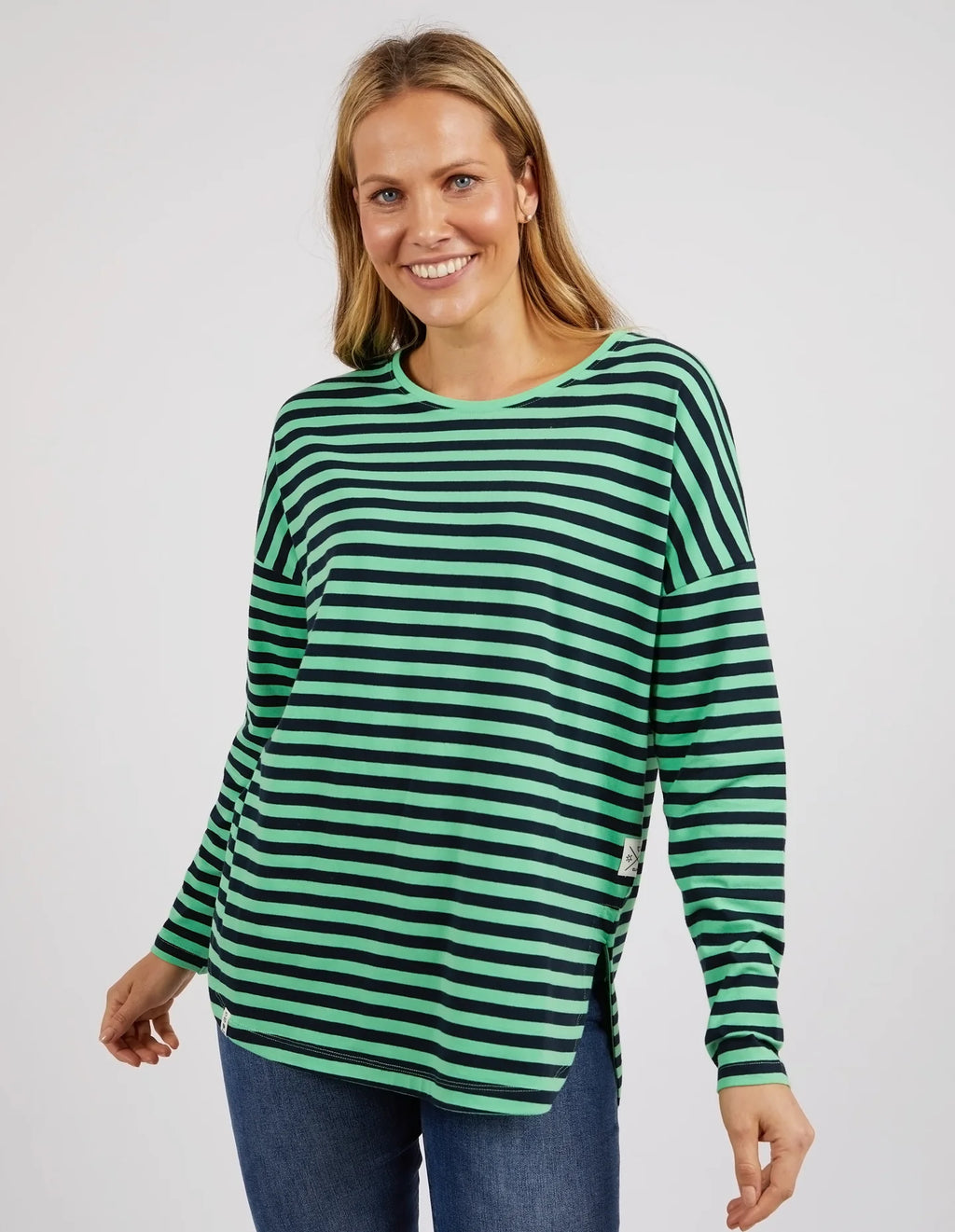 Elm Lauren Stripe LS Tee