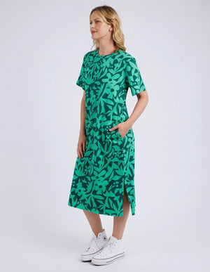 Elm Stencil Floral Dress