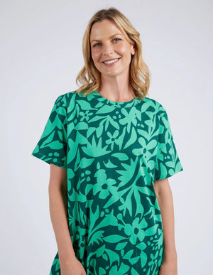 Elm Stencil Floral Dress