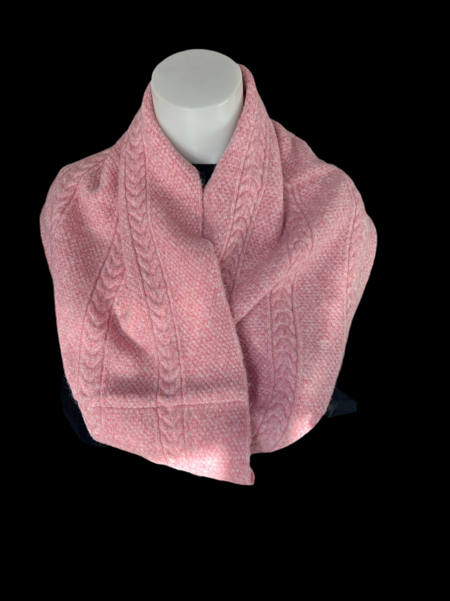 Cable Melbourne Purle Scarf
