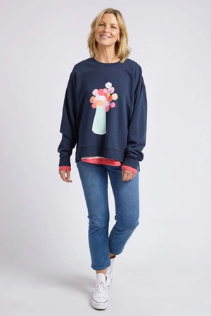 Elm Janey Floral Crew