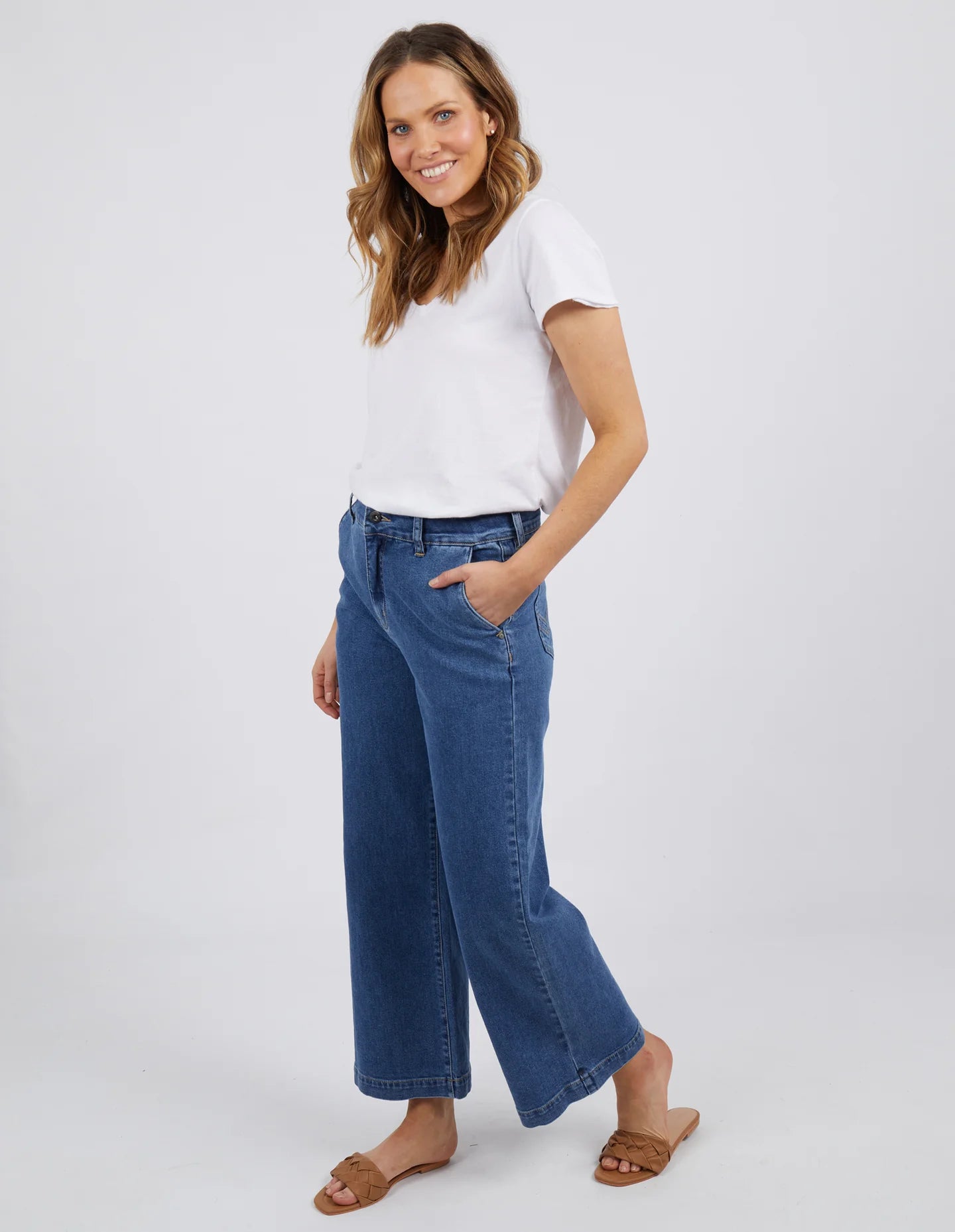 Elm Izzy Wide Leg Jean