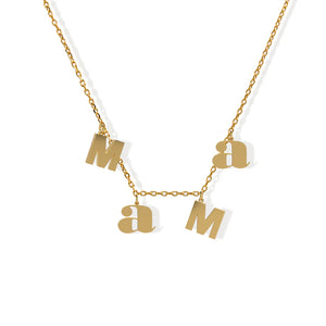 Bling Bar MAMA Necklace