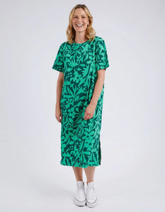 Elm Stencil Floral Dress