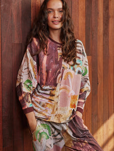 Nancybird Dahlia Batwing Sweat(Illa Langi Track)