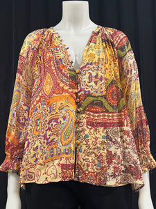 Lurex Thread Blouse
