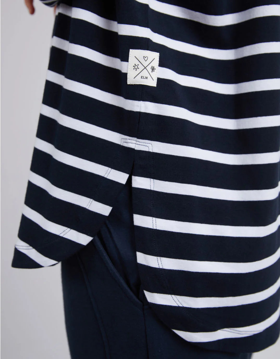 Elm Tully Stripe LS Tee