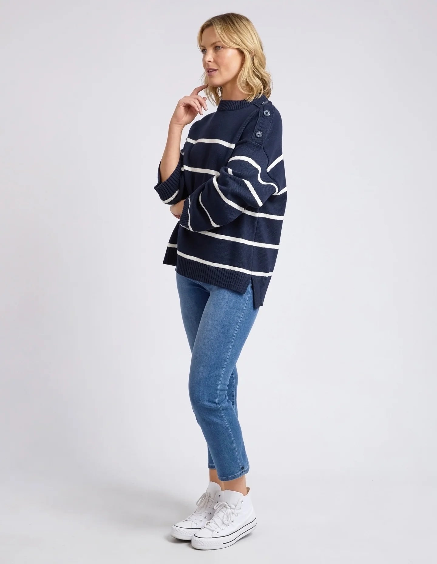 Elm Iris Stripe Knit