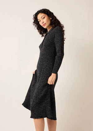 Nancybird Simona LS Rib Dress