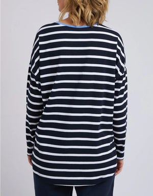 Elm Tully Stripe LS Tee