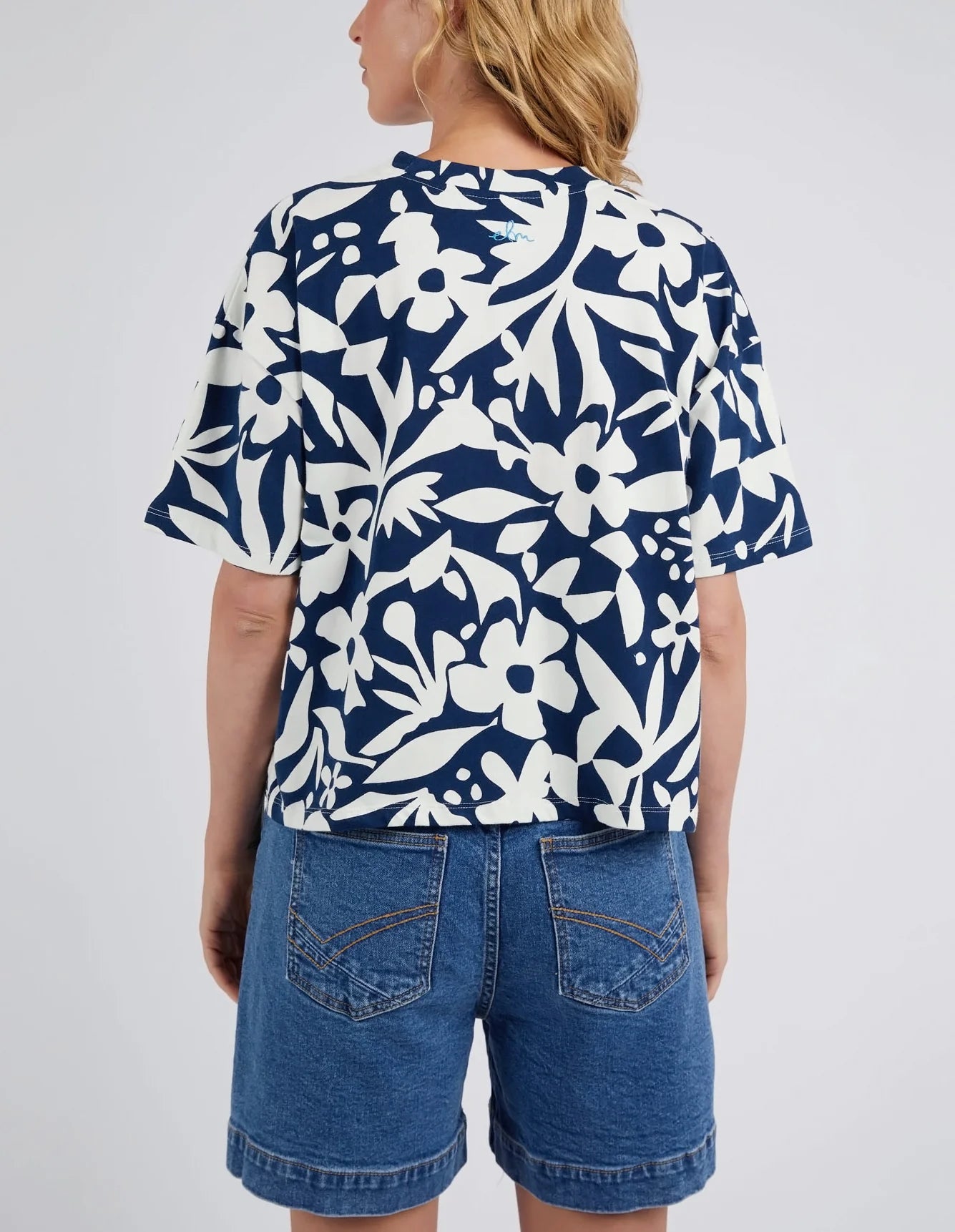 Elm Stencil Floral Tee