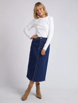 Elm Eloise Denim Skirt