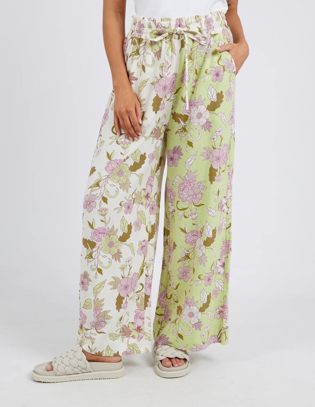 Elm Emmeline Floral Wide Leg Pant