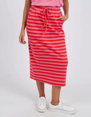 Elm Sunset Stripe Skirt