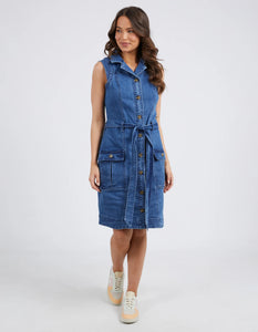 Elm Daisy Denim Dress