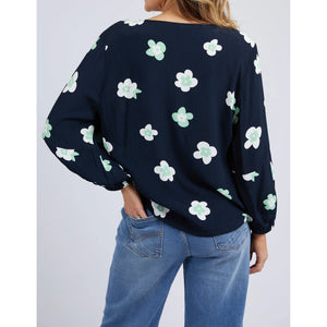 Elm Juno Floral Top