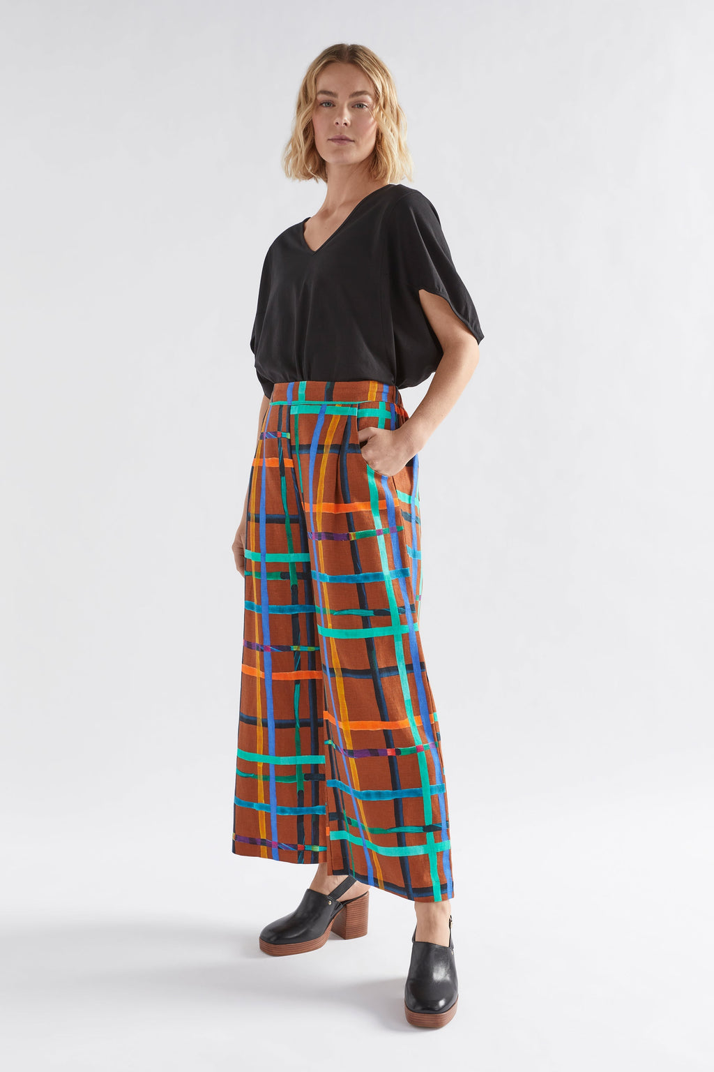 Elk Ilona Check Pant