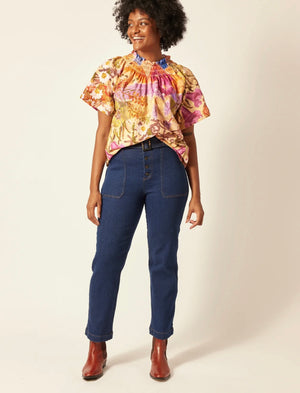 Nancybird Meadows Frill Top