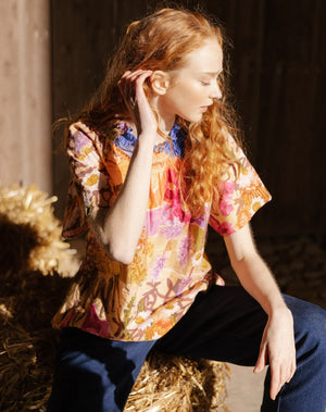 Nancybird Meadows Frill Top