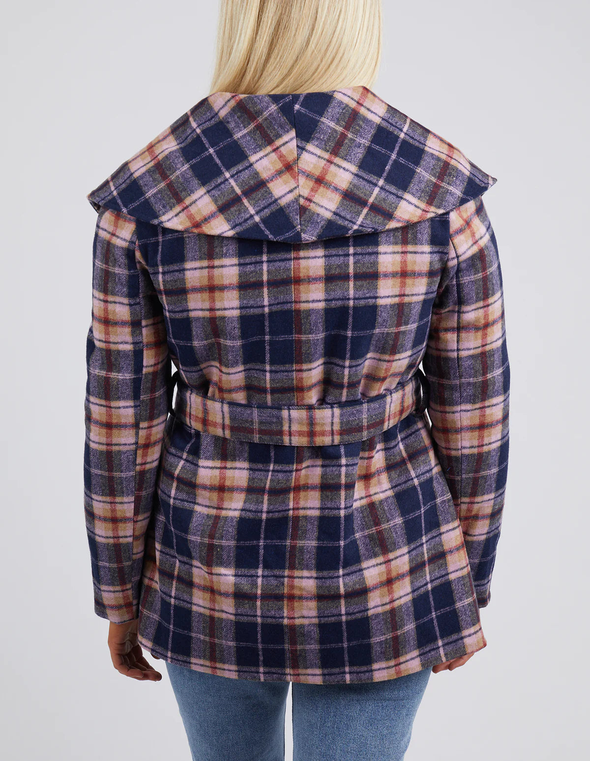 Elm Reilly Check Coat